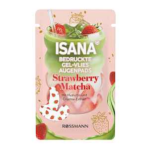 ISANA Polštářky pod oči Strawberry Matcha