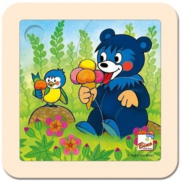 Puzzle, Baribal se zmrzlinou