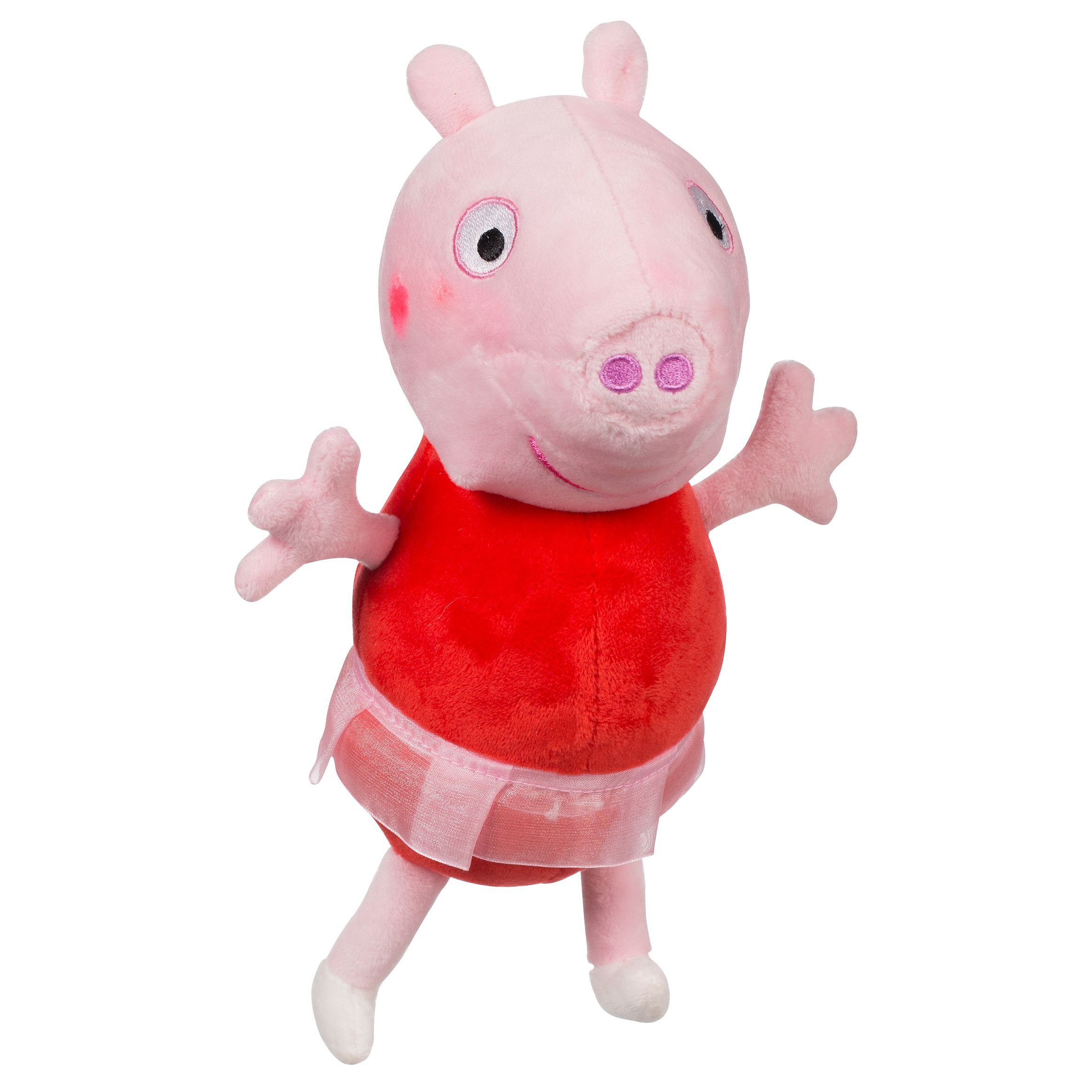 TEDDIES Prasátko Peppa postavička Pepina balerína