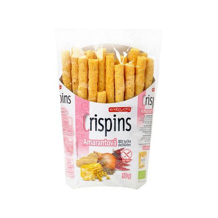 Tyčinky Crispins amarantové 50g