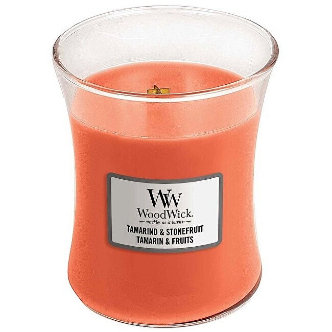 WoodWick Vonná svíčka váza Tamarind & Stonefruit  275 g