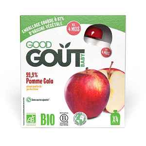 GOOD GOUT BIO Jablko 4x85 g