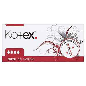 KOTEX Tampony Super 32ks