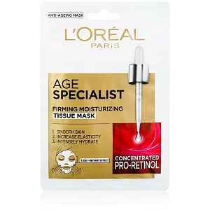 L´Oréal Paris Age Specialist 45+ zpevňující textilní maska