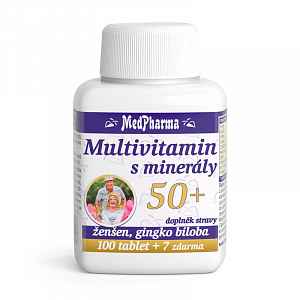 MedPharma Multivitamin s minerály 50+ tbl.107