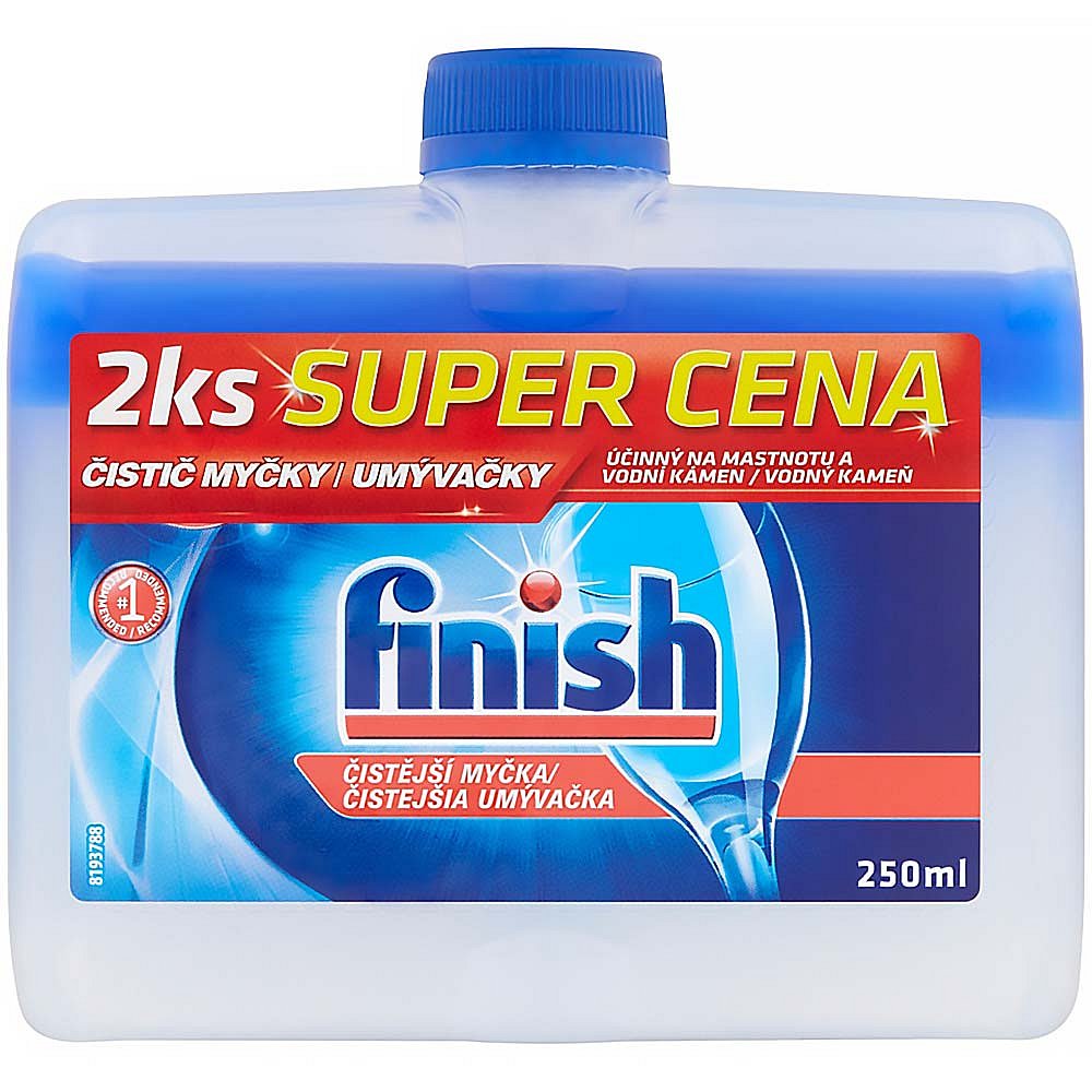 Čistič myčky FINISH DUO 250 ml
