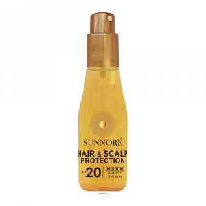 SUNNORÉ Hair&Scalp Protection SPF 20 ochrana vlasů a pokožky hlavy 100 ml