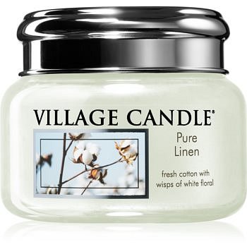 Village Candle Pure Linen vonná svíčka 262 g