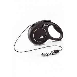 Vodítko Flexi Classic New Xs Lanko 3m/8kg černá