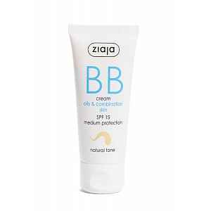 Ziaja BB krém na mastnou a smíšenou pleť Tón přirozený SPF15 50 ml