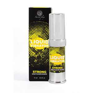 Hot Tekutý vibrátor STRONG Wings to Heaven (15 ml)