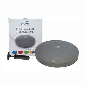 KineMAX Professional Balance Pad balanční čočka 1 ks stříbrná