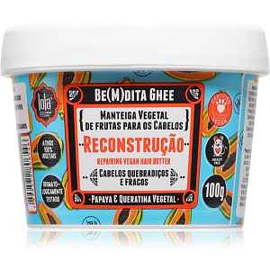 Lola Cosmetics BE(M)DITA GHEE RECONSTRUÇÃO obnovující maska pro poškozené vlasy 100 g