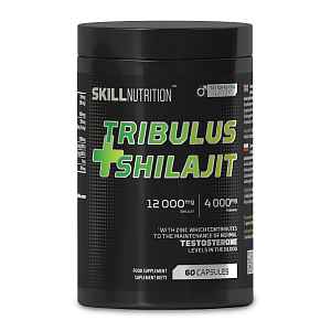 Skill Nutrition Tribulus + Shilajit, 60 kapslí