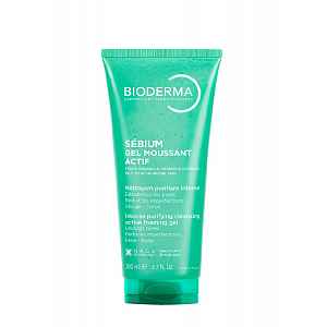 BIODERMA Sébium Moussant Čistící gel pro mastnou pokožku 200 ml