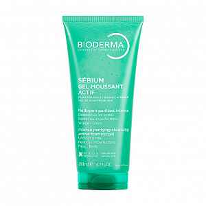 BIODERMA Sébium Moussant Čistící gel pro mastnou pokožku 200 ml