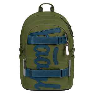 Baagl Školní batoh Skate Olive GRS
