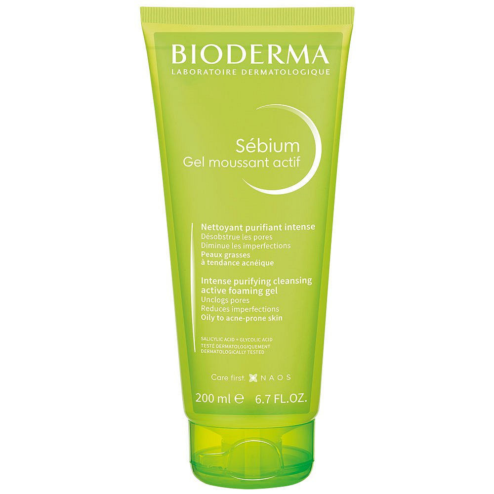 BIODERMA Sébium Moussant Čistící gel pro mastnou pokožku 200 ml