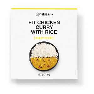 GYMBEAM Fit kuřecí kari s rýží na indický způsob ready to eat 420 g