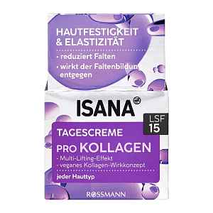ISANA Pleťový denní krém Pro-Kollagen SPF 15 50 ml