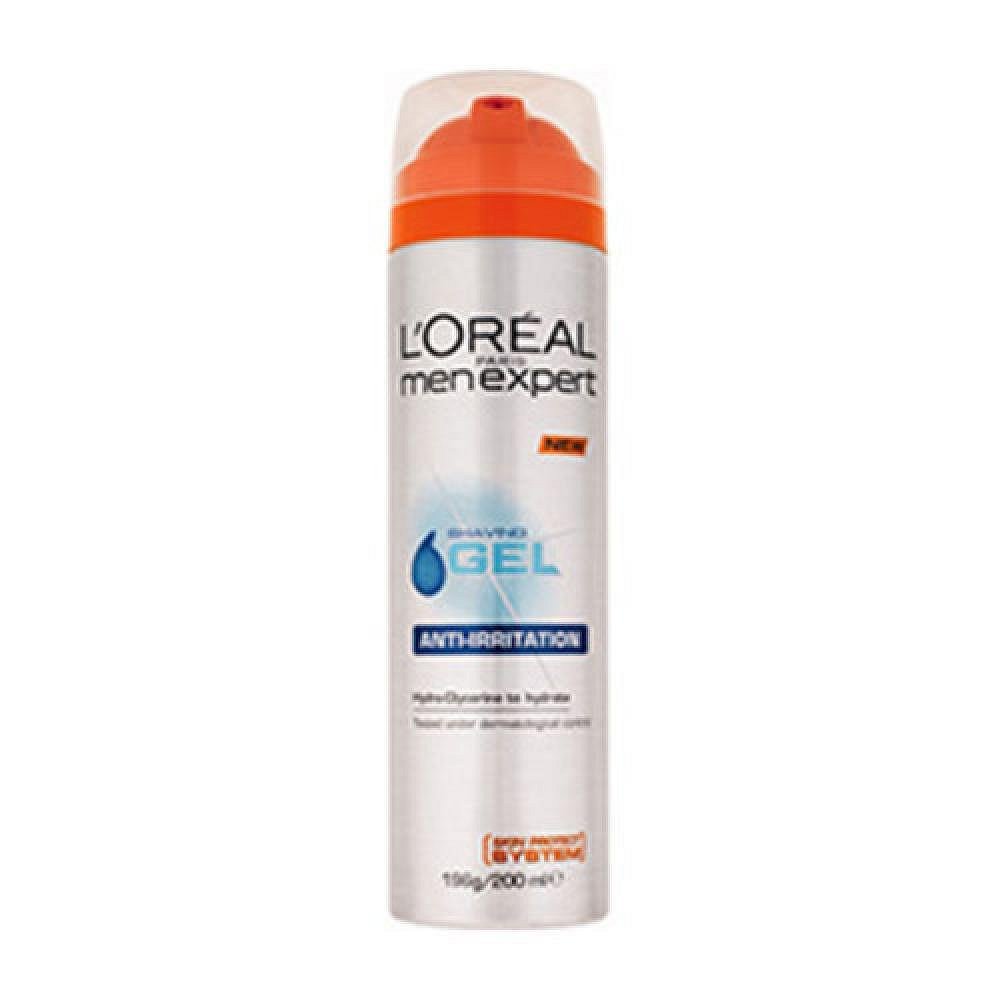 LOREAL MENexpert Gel na holení citlivá pleť 200ml