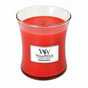 WoodWick Vonná svíčka váza Crimson Berries  275 g
