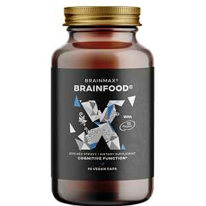 BrainMax BRAINFOOD®, 90 rostlinných kapslí