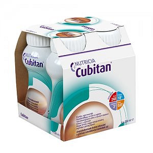 CUBITAN s příchutí čokoládovou 4x 200ml