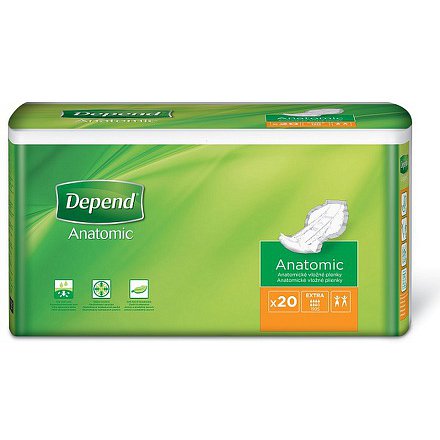 Depend vložné pleny Extra 20ks