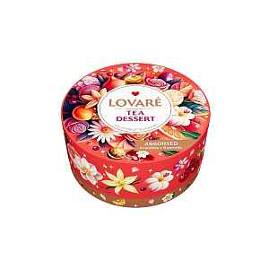 LOVARÉ Tea dessert kolekce černých čajů 40 sáčků