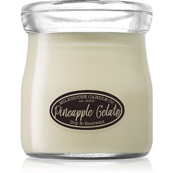Milkhouse Candle Co. Creamery Pineapple Gelato vonná svíčka 142 g Cream Jar