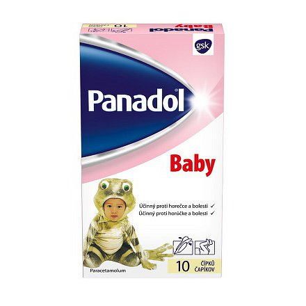 Panadol Baby 10 čípků