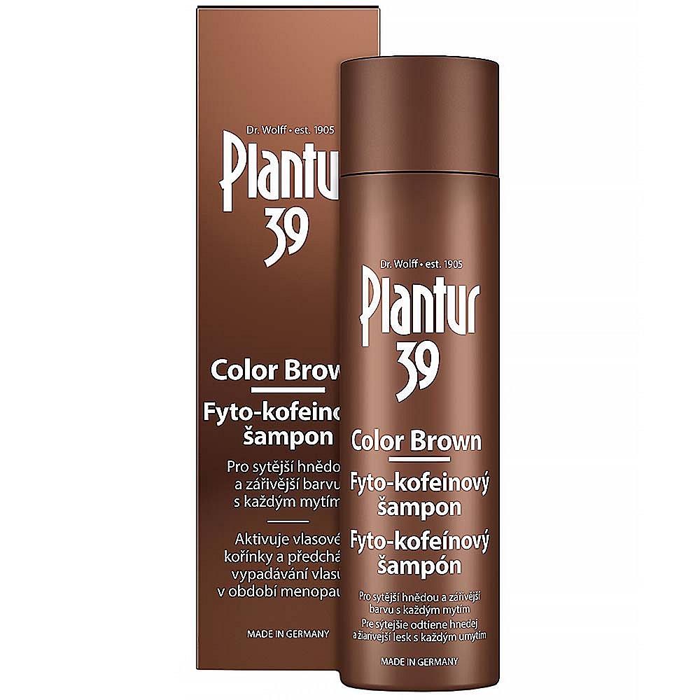 PLANTUR39 Color Brown Fyto-kofeinový šampon 250 ml