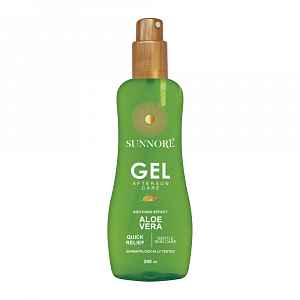 SUNNORÉ Aoe Vera gel gel po opalování 200 ml