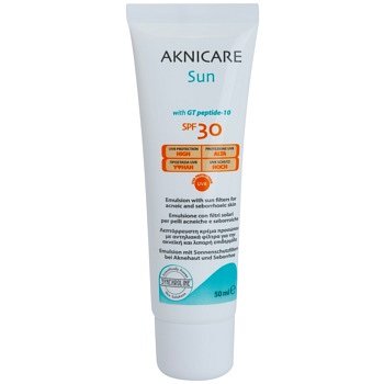 Synchroline Aknicare  Sun opalovací emulze na aknózní a seboroickou pleť SPF 30 50 ml