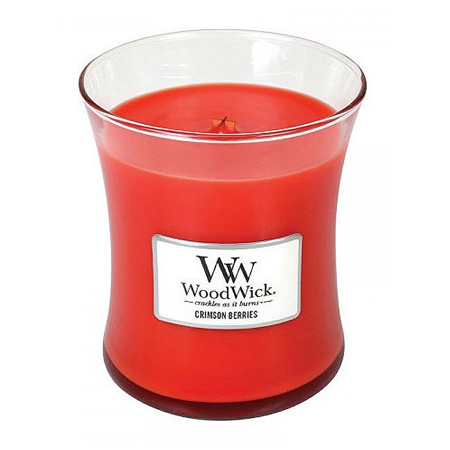 WoodWick Vonná svíčka váza Crimson Berries  275 g