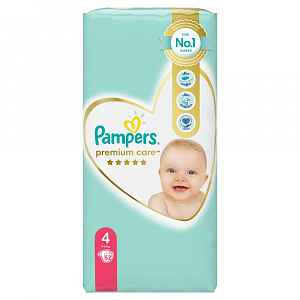 PAMPERS Premium Care Maxi 8-14kg dětské pleny 52ks