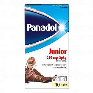 Panadol Junior 10 čípků