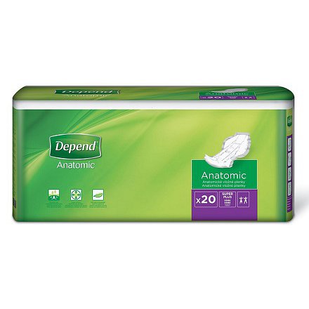 Depend vložné pleny Super Plus 20ks