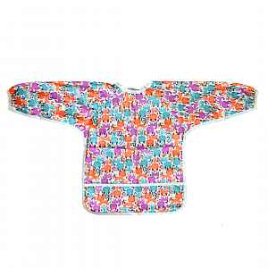 GaGa's pleny Bryndák s rukávy Barevné kočky