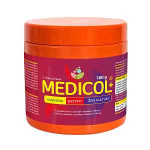 Medicol Plus Vláknina + enzymy + živé kultury 180 g