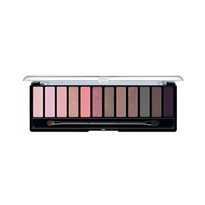 Paletka 12 očních stínů MagnifEyes (Eyeshadow Palette) 14 g 002 Blush Edition