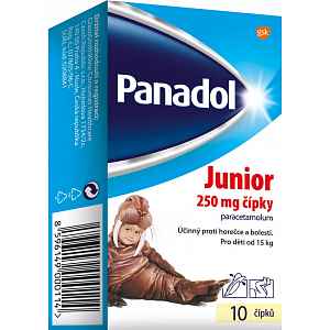 Panadol Junior 10 čípků