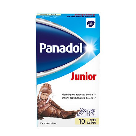 Panadol Junior 10 čípků