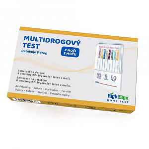 RightSign Biotest Multidrogový test z moči 1 ks