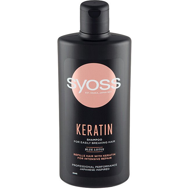 Syoss Šampon pro snadno se lámající vlasy Keratin (Shampoo) 440 ml