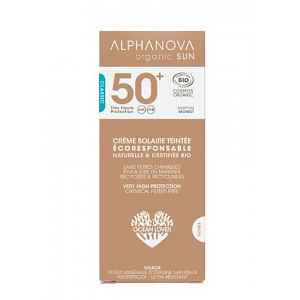 Alphanova SUN BIO Opalovací krém tónující SPF50+ 50 g