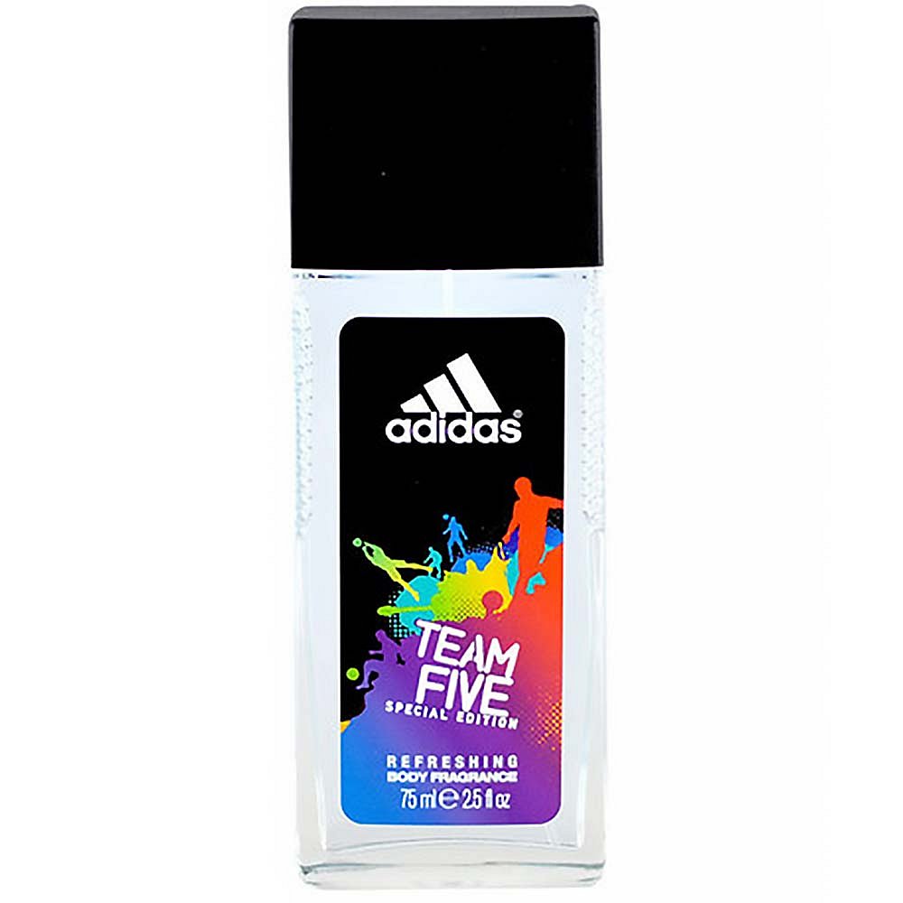 ADIDAS Team Five Pánský parfémový deodorant sklo 75 ml