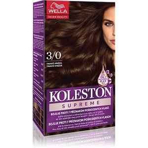 Wella Koleston Supreme barva na vlasy odstín 3/0 Dark Brown 100 ml
