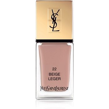 Yves Saint Laurent La Laque Couture lak na nehty odstín 22 Beige Léger 10 ml